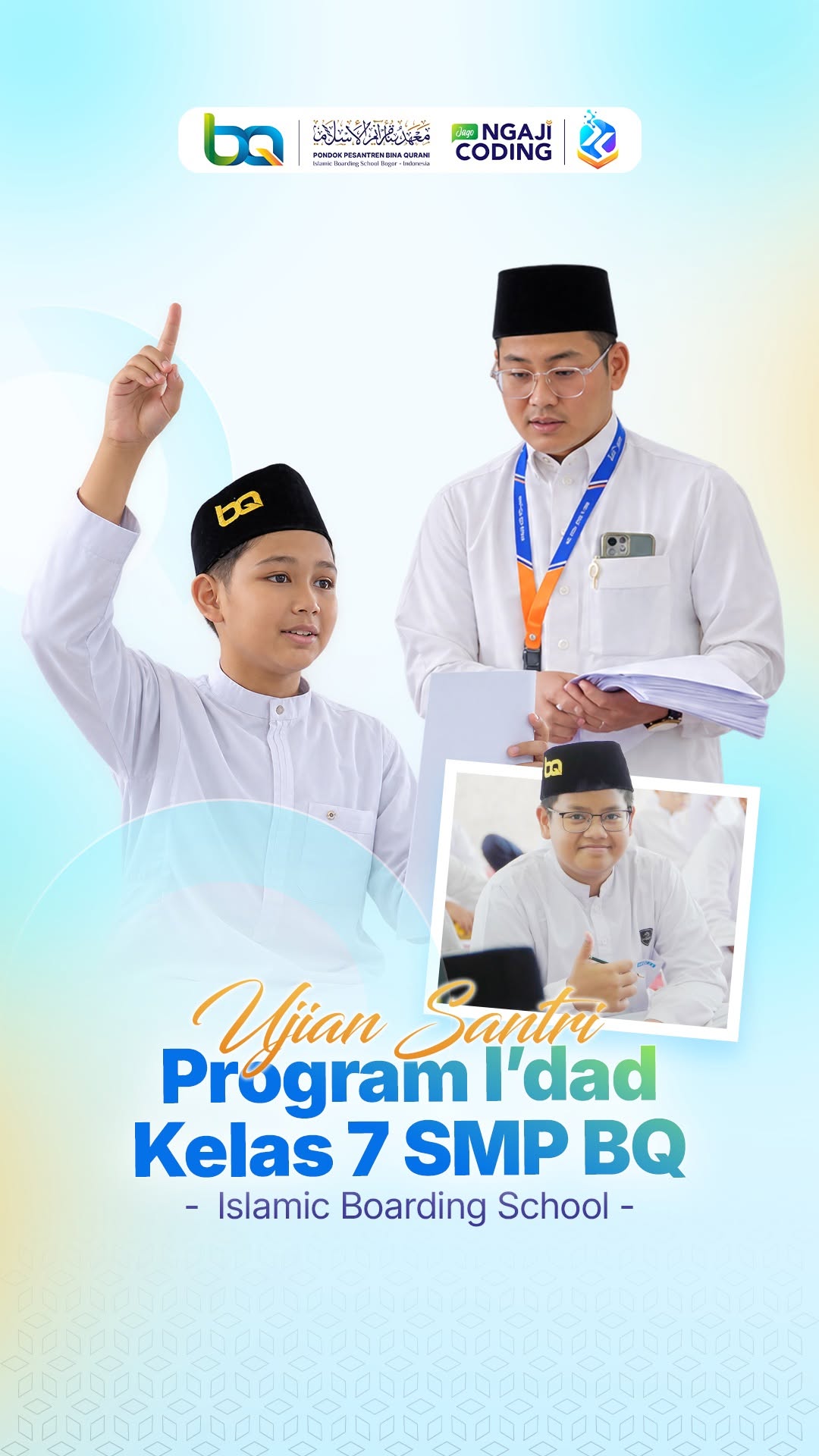 Program I'dad selesai, ujian Al-Qur'an tulis dan lisan