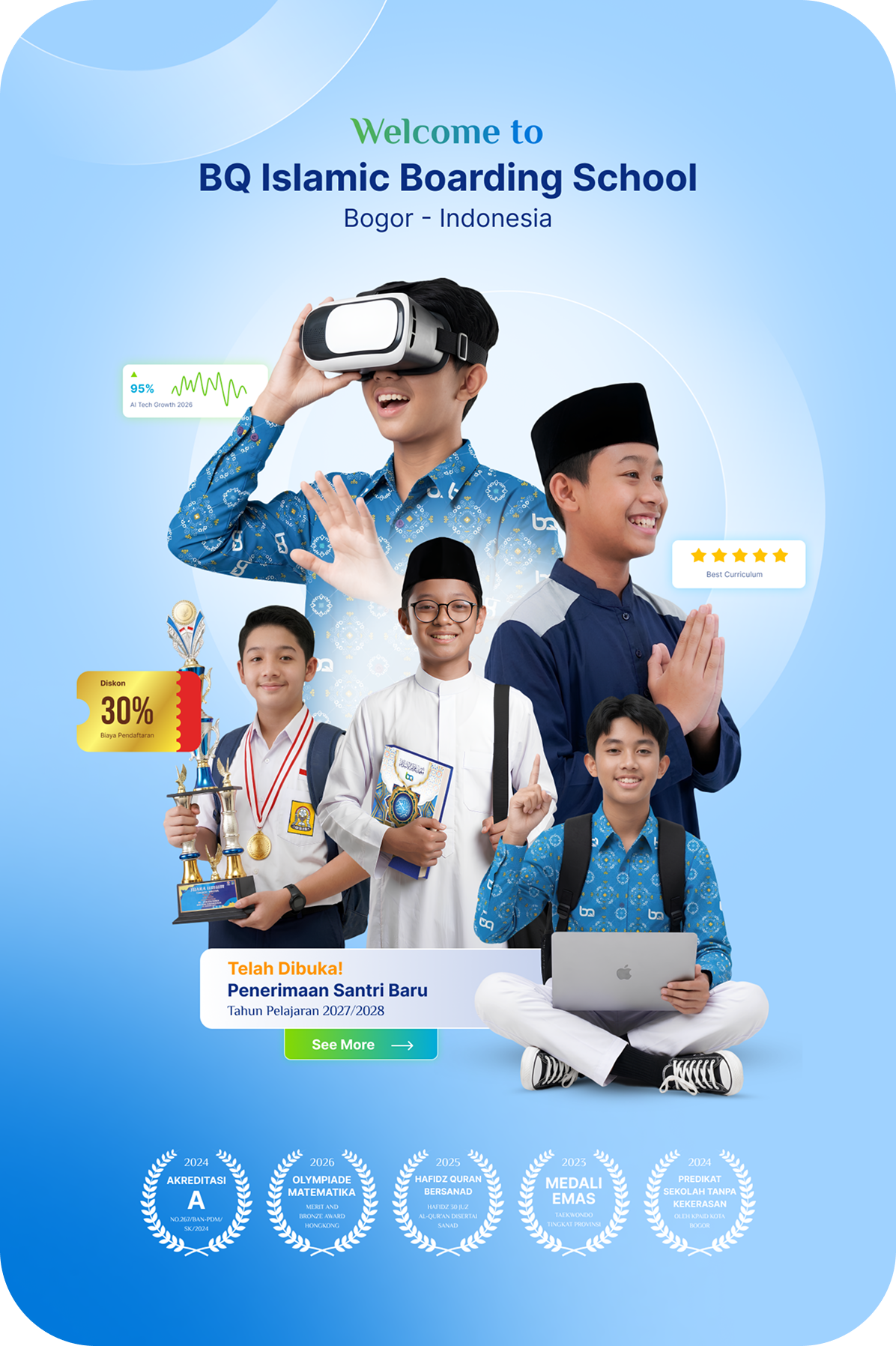 Poster BQ Islamic Boarding School