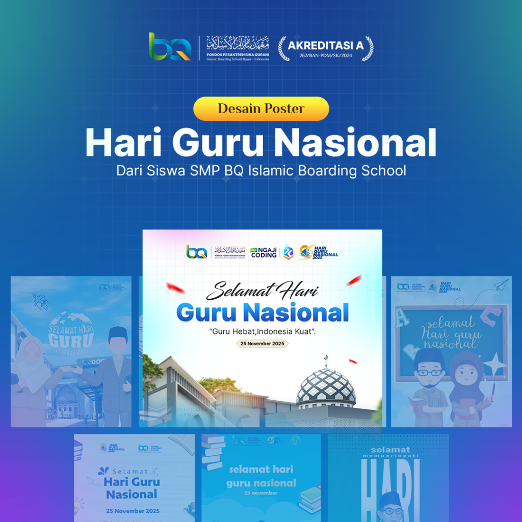 Project Desain Poster Hari Guru
