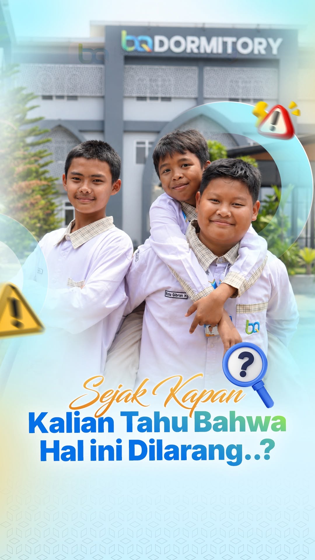 Siapa yang baru tahu perkara ini?