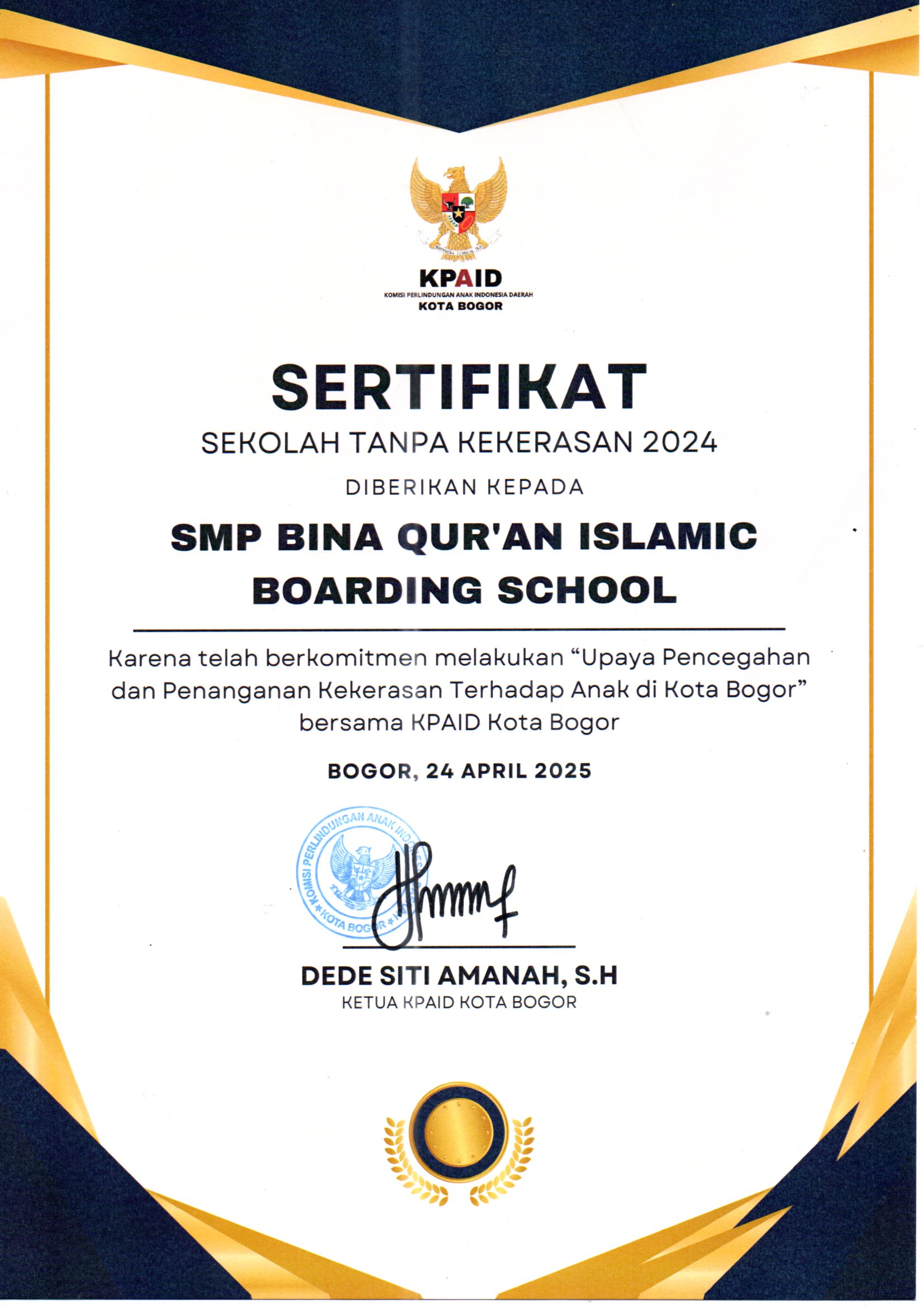 Sekolah Tanpa Kekerasan