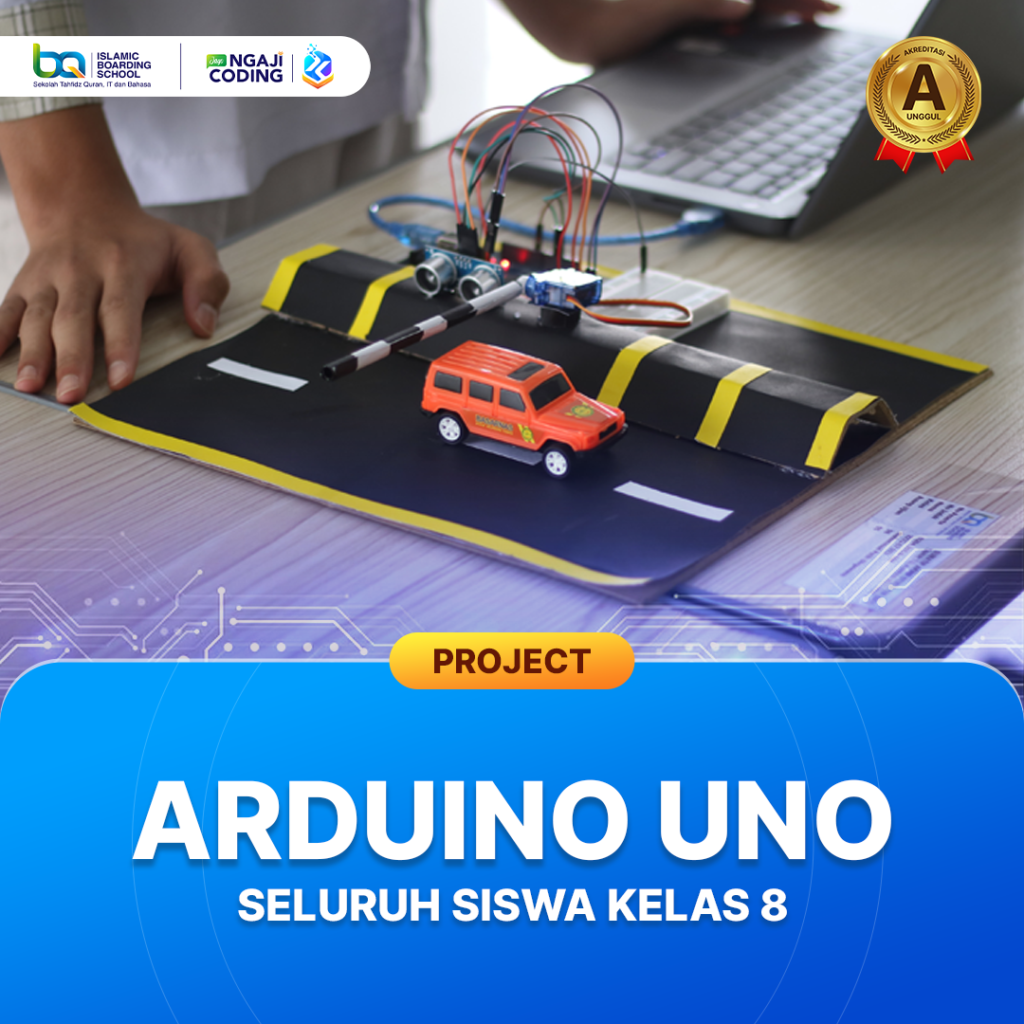 Project Arduino Uno Seluruh Siswa Kelas 8