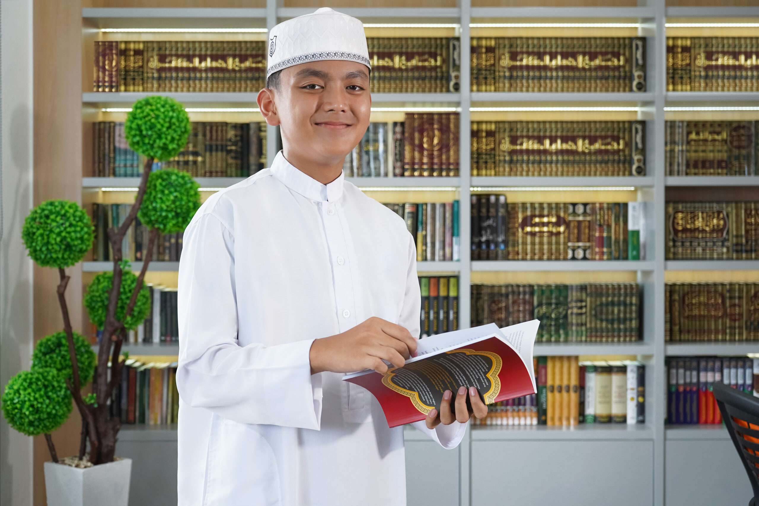 Perpustakaan Bina Qurani Islamic Boarding School Riffad