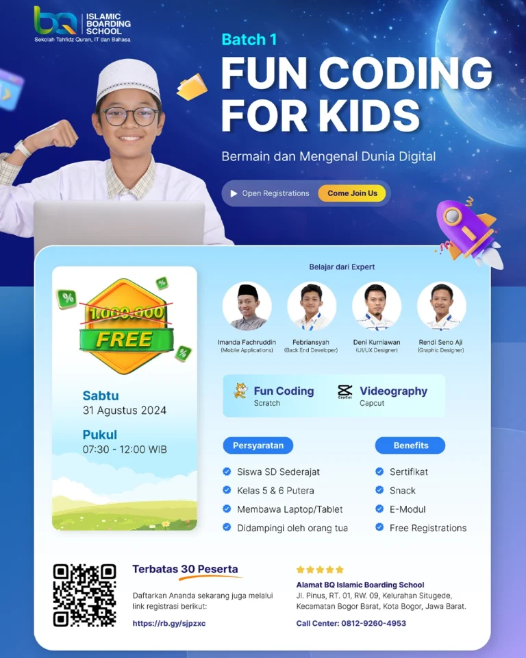 Fun Coding BQ Islamic Boarding School