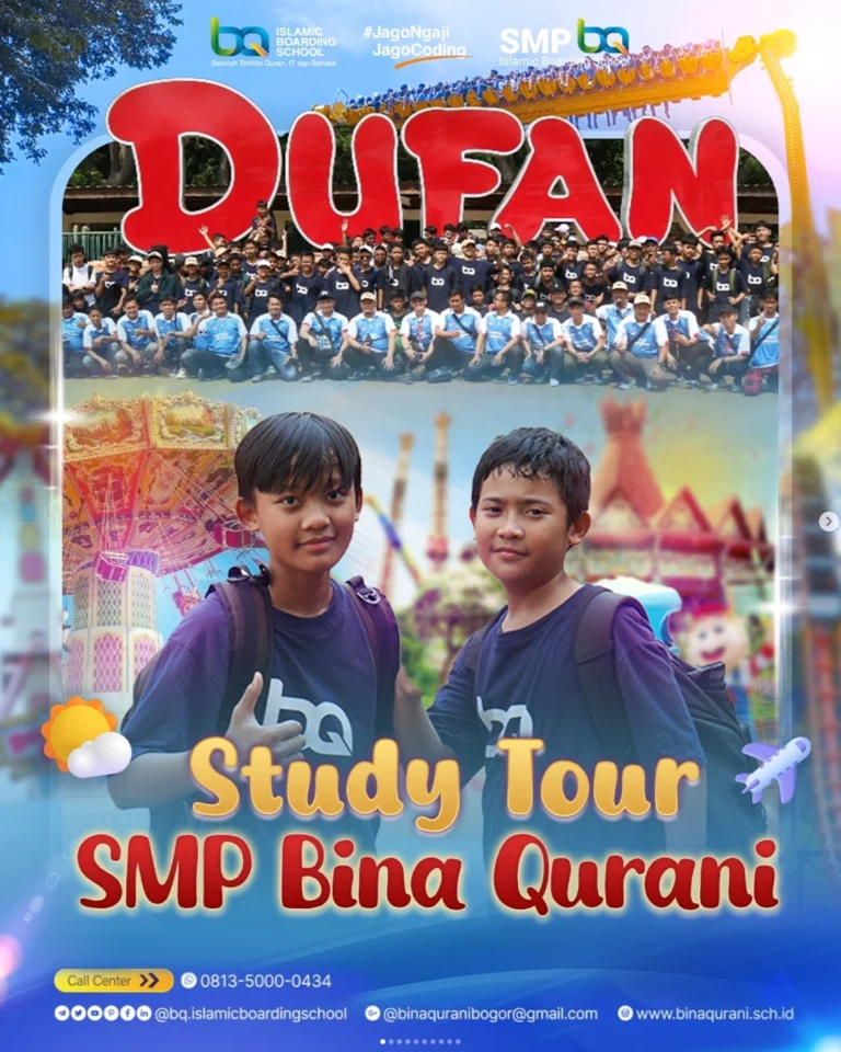 Goes to Dufan BQ Islamic Boarding School copy