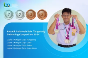 Santi BQ Menjuarai Akuatik Indonesia Kab. Tangerang Swimming Competition 2024